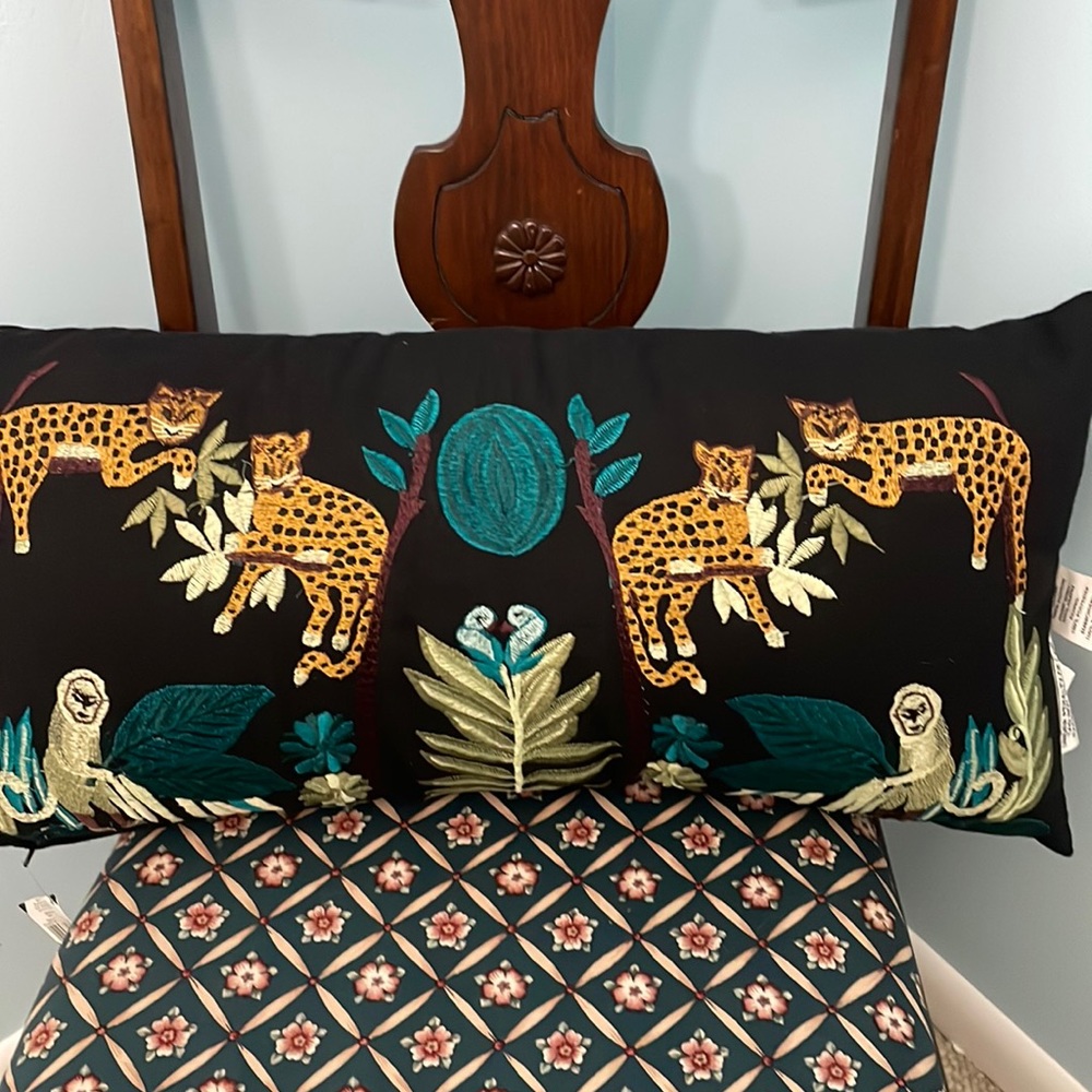 Embroidered Pillow